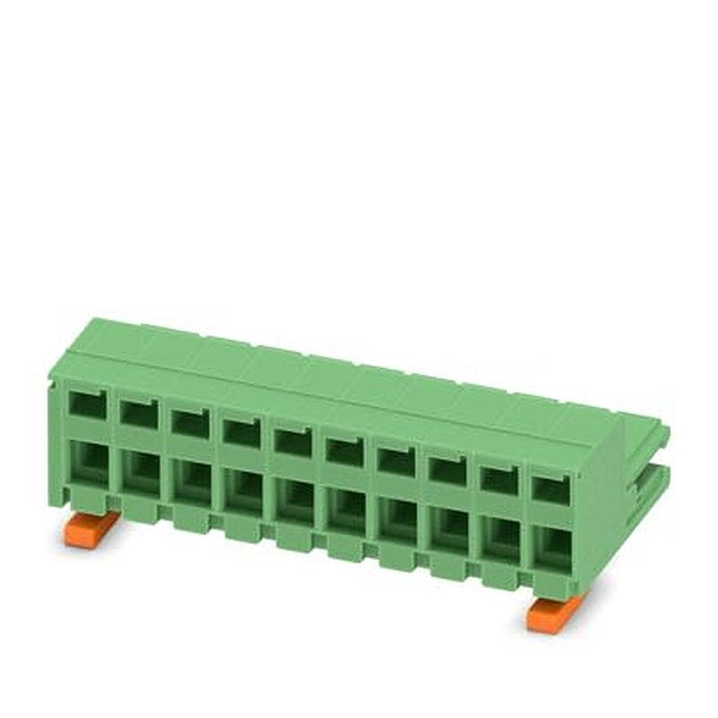 Phoenix Contact FKCVR Series PCB Connector, 10-Contact, 5 mm Pitch, Push-in, 1 Row Spring Cage
