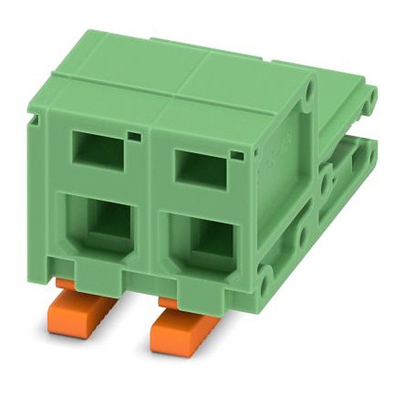 Phoenix Contact ZEC 1.5/2-ST-7.5 C2 R1.2 Series PCB Terminal Block, 2-Contact, 7.5 mm Pitch, 1 Row, 1883145