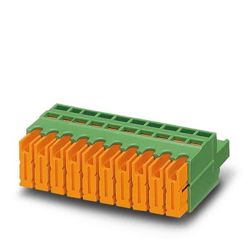 Phoenix Contact QC Series PCB Connector, 3-Contact, 5.08 mm Pitch, Push-in, 1 Row Spring Cage