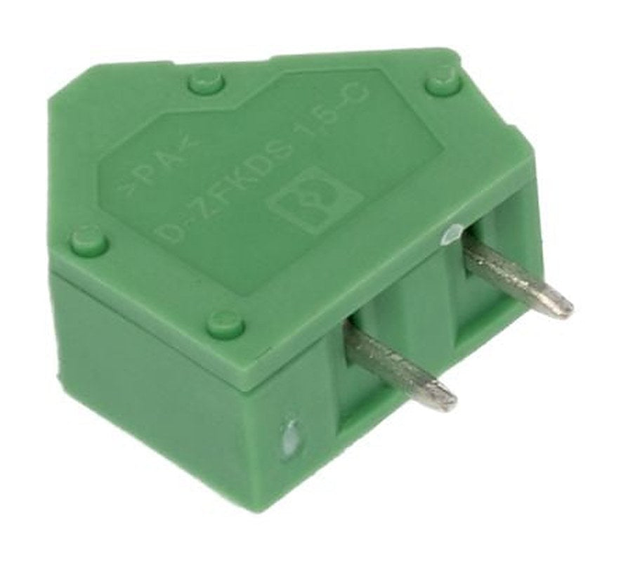 Phoenix Contact 0, 5C-6, ZFKDSA 1 Series Straight PCB Terminal Block, 1 Contact(s), 5 mm Pitch, 1 Row