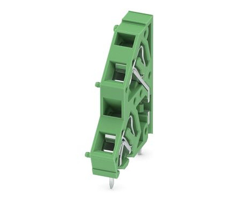 Phoenix Contact PCB Terminal Block, 2-Contact, 5 mm Pitch, Wave Soldering Mount, 2 Row