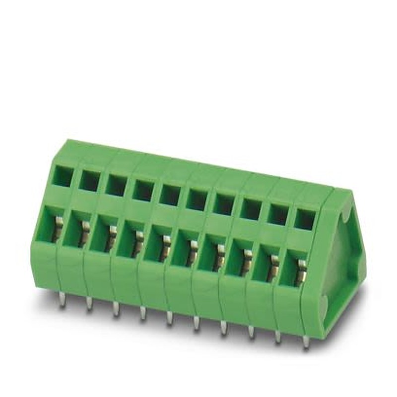 Phoenix Contact ZFKDSA 1 Series PCB Terminal Block, 2-Contact, 3.81 mm Pitch, Wave Soldering Mount, 1 Row