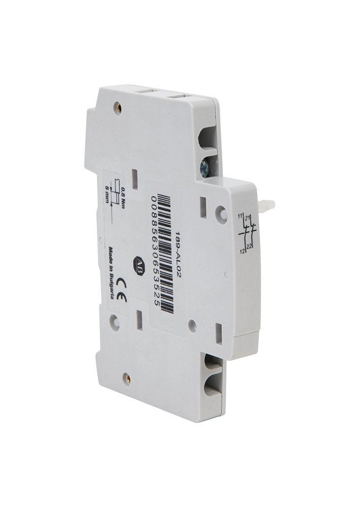 189 Accessories, 2 N.C. Auxiliary Contact , 189-AL02, Mount Location: Left