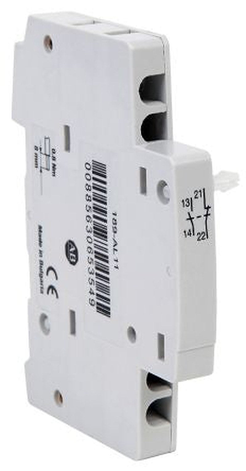 Allen Bradley 110V dc, 220 V dc, 230 V ac, 24 V dc, 400 V ac, 60 V dc Auxiliary Contact Circuit Trip for use with 1492-D