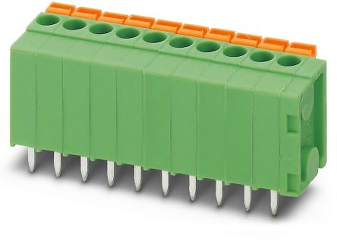 Phoenix Contact FFKDSA1/V-3.81- 3 Series PCB Terminal Block, 3 Contact(s), 3.81 mm Pitch, 1 Row