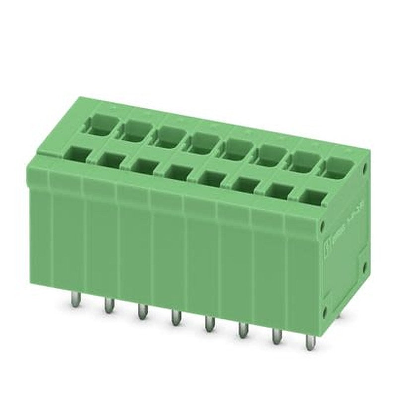 Phoenix Contact ZFKDSA Series PCB Terminal Block, 8-Contact, 3.81 mm Pitch, Wave Soldering Mount, 1 Row