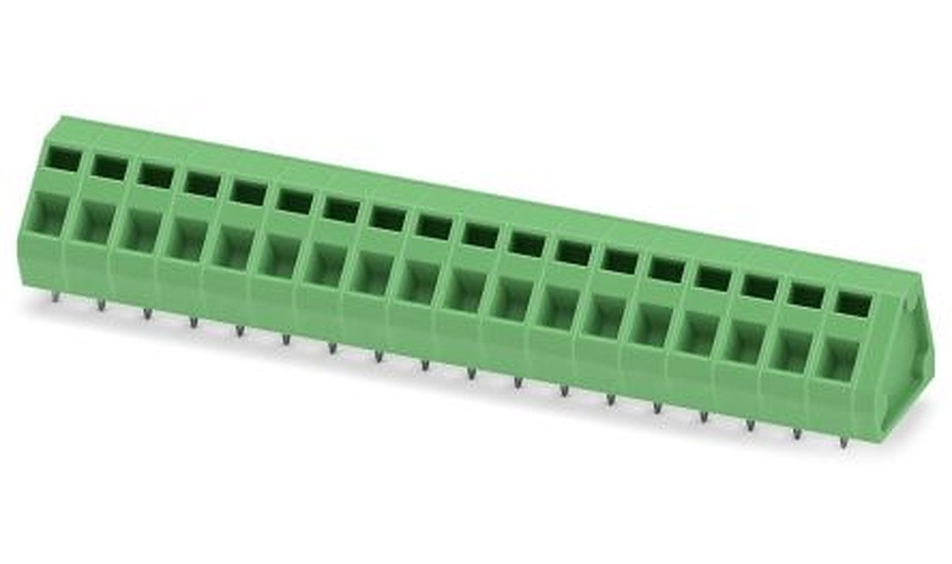 Phoenix Contact ZFKDSA 1.5-5.08-18 Series PCB Terminal Block, 18 Contact(s), 5.08 mm Pitch, 1 Row