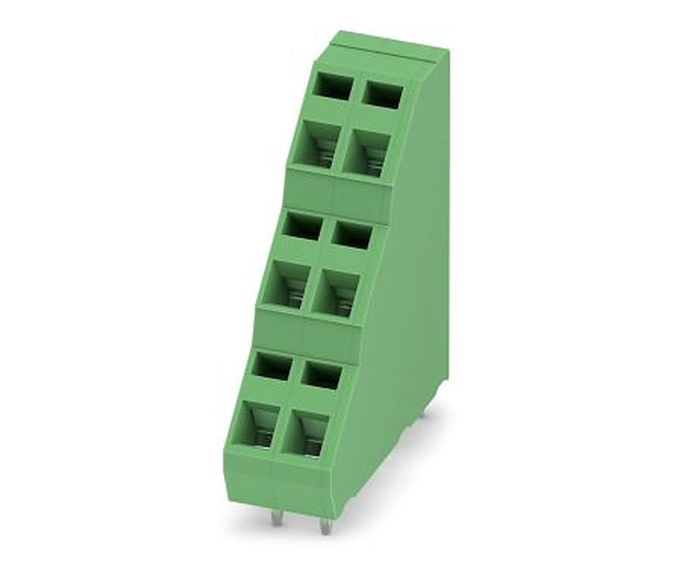Phoenix Contact ZFK3DSA 1.5-5.08- 2 Series PCB Terminal Block, 2 Contact(s), 5.08 mm Pitch, 3 Row