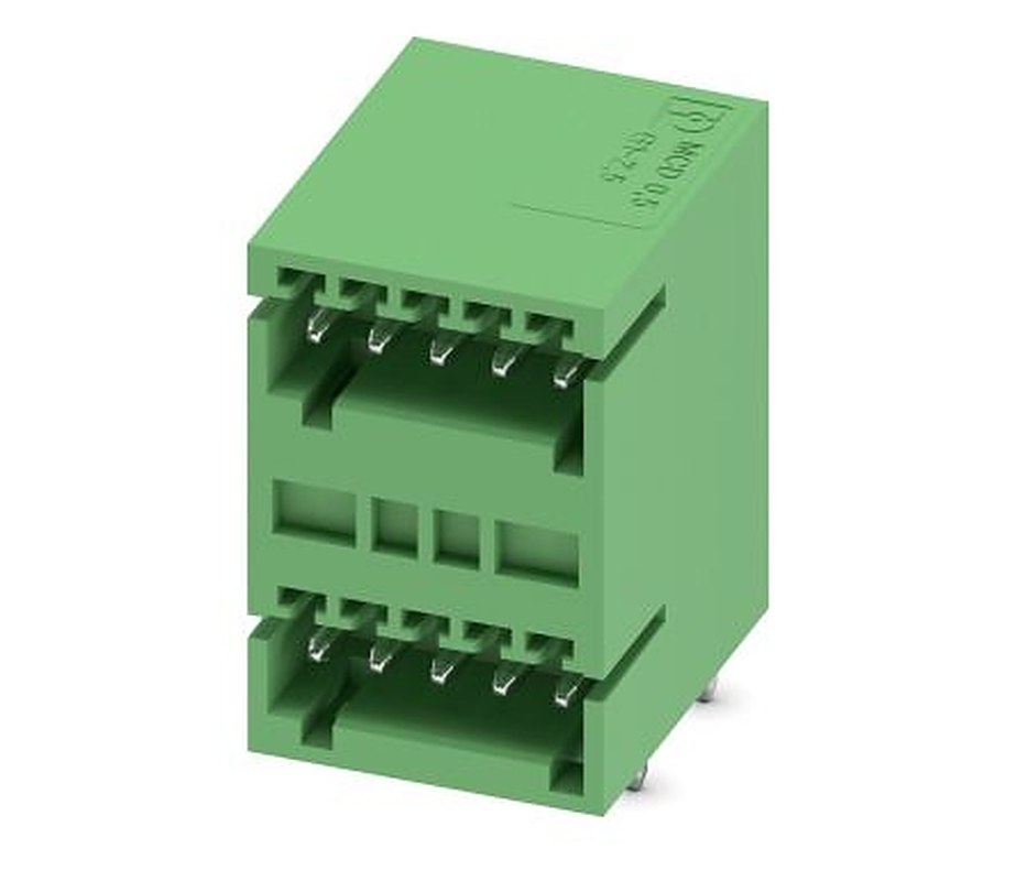 Phoenix Contact COMBICON MCD Series Pluggable Terminal Block, 5-Contact, 2.5 mm Pitch, 2 Row, 1894833