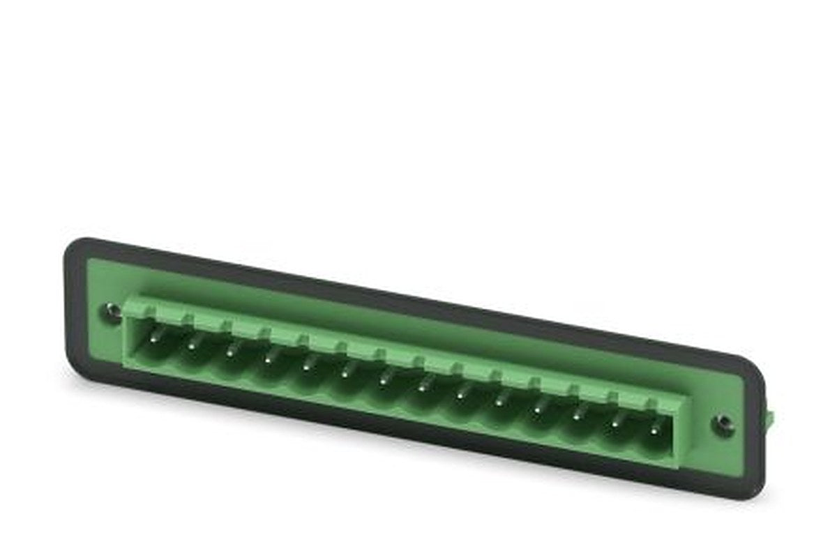 Phoenix Contact COMBICON Control Series Pluggable Terminal Block, 14-Contact, 5.08 mm Pitch, 1 Row, 1898952