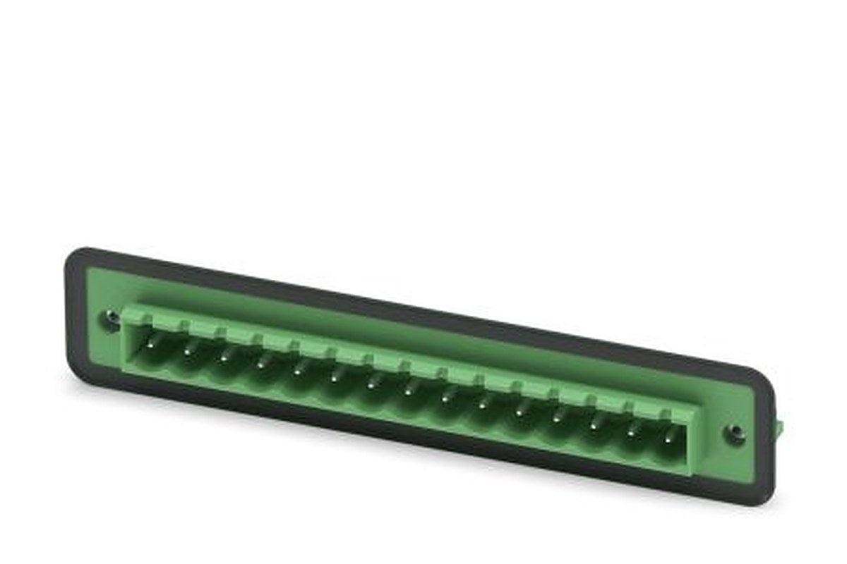 Phoenix Contact COMBICON Control Series Pluggable Terminal Block, 15-Contact, 5.08 mm Pitch, 1 Row, 1898965