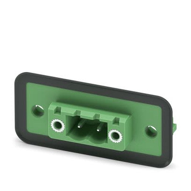 Phoenix Contact Straight Flange Pluggable Terminal Block, 2 Contact(s), 5.08 mm Pitch, 1 Row