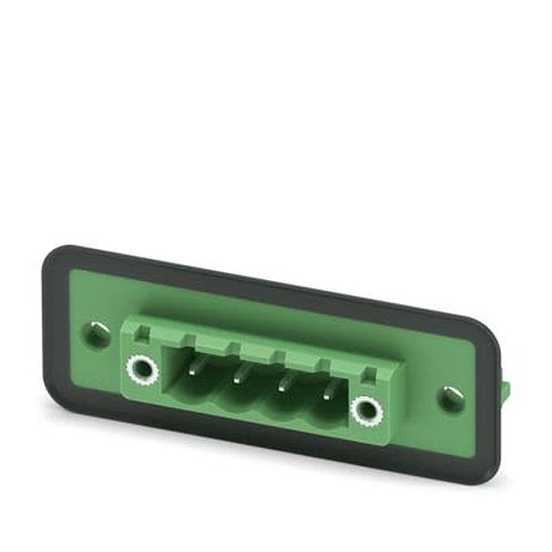 Phoenix Contact Pluggable Terminal Block Headers & Socket, 4-Contact, 5.08 mm Pitch, Flange, 1 Row Plug-In