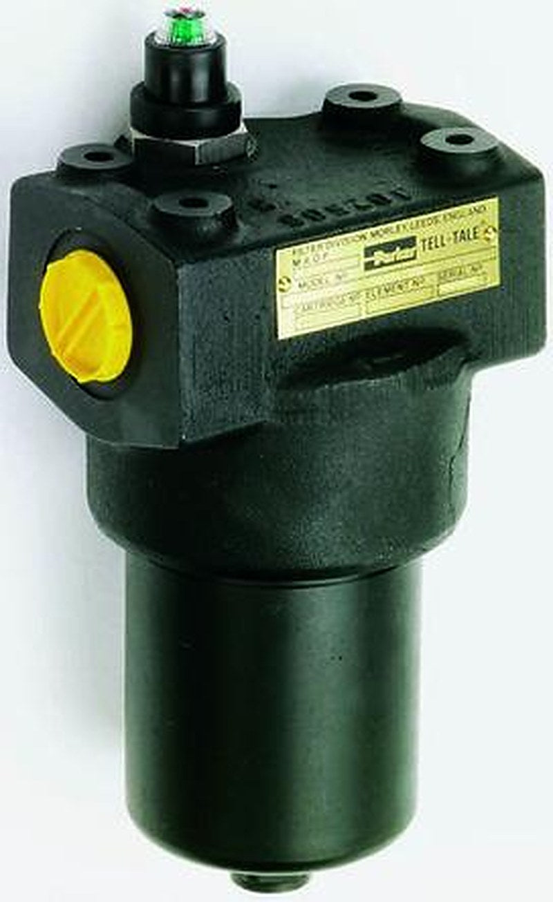 Parker 18P1 series 414 bar Hydraulic Filter BSP, 95 L/min max, 10 μm filtration size