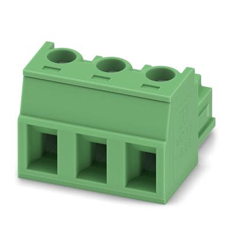 Phoenix Contact MC 1/5-ST1 Series PCB Terminal Block, 3-Contact, 5.08 mm Pitch, 1 Row, 1900785