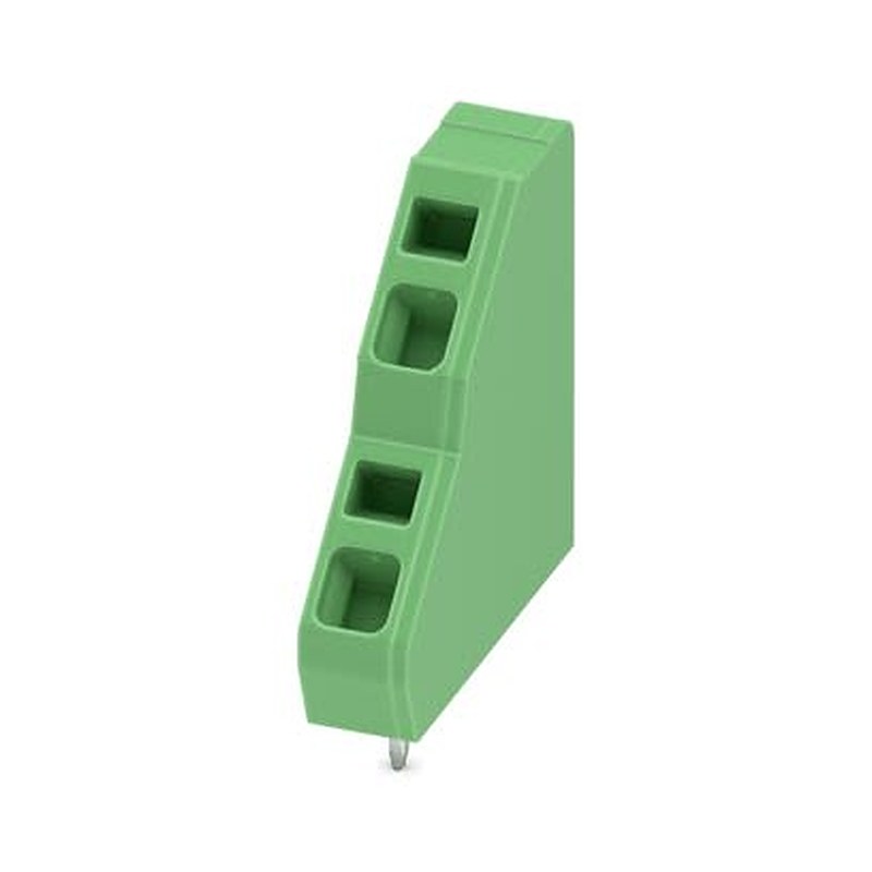 Phoenix Contact PCB Terminal Block, 2-Contact, 6.08 mm Pitch, Wave Soldering Mount, 2 Row