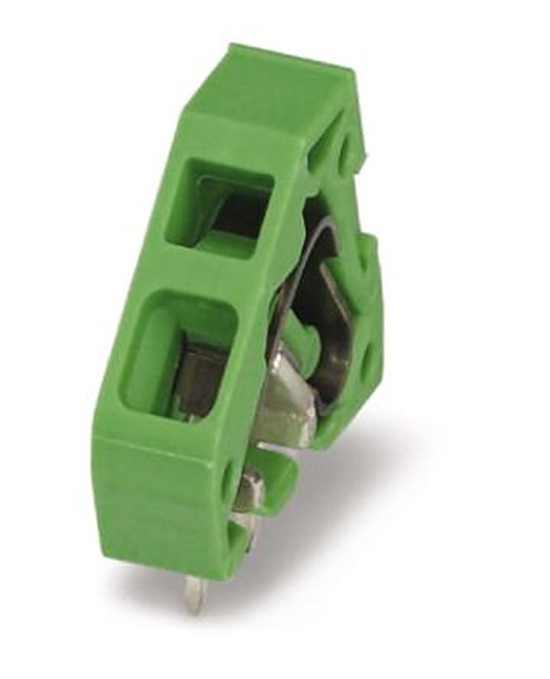 Phoenix Contact ZFKDS 2.5-5.08 L Series PCB Terminal Block, 1 Contact(s), 5.08 mm Pitch, 1 Row