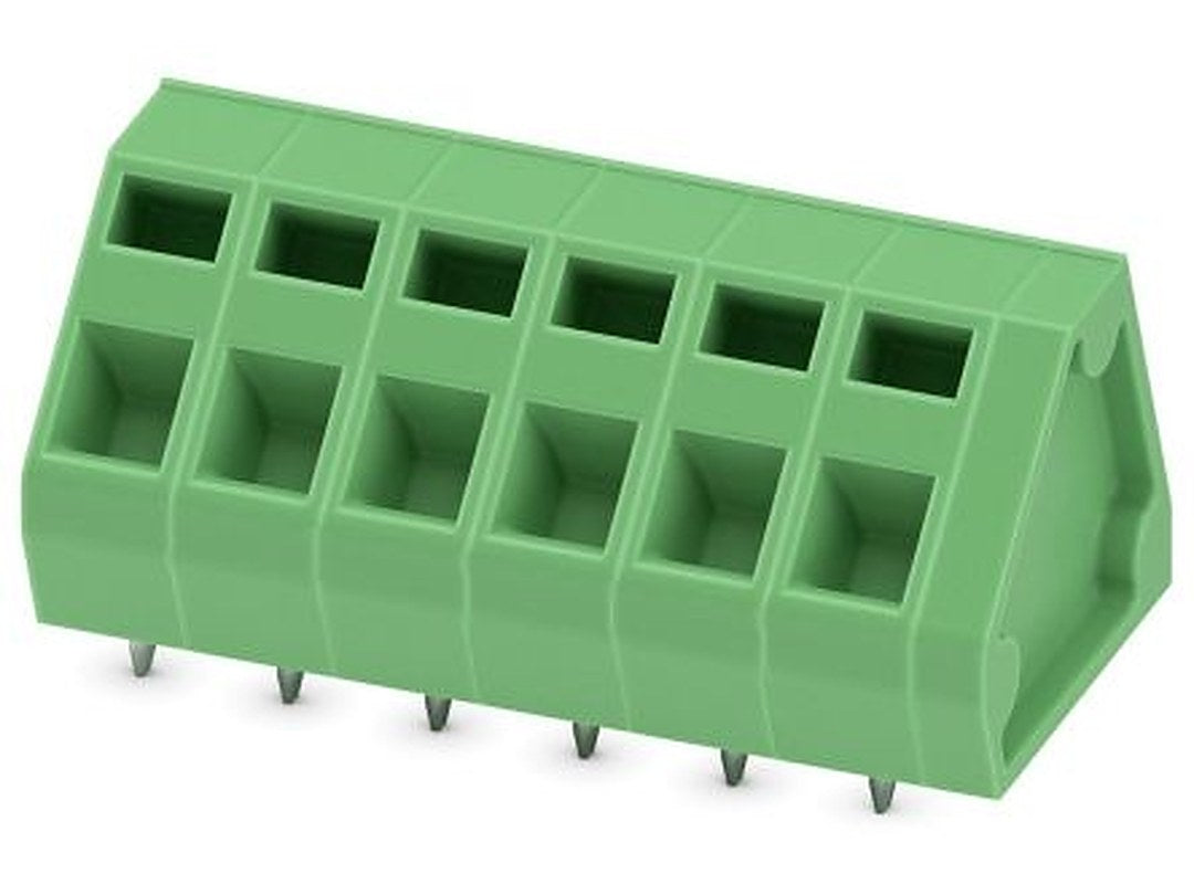 Phoenix Contact ZFKDSA 1.5-5.08- 6 Series PCB Terminal Block, 6 Contact(s), 5.08 mm Pitch, 1 Row