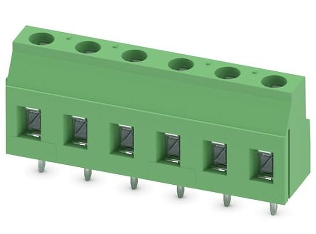 Phoenix Contact GMKDS 3/6-7.62 Series Horizontal PCB Terminal Block, 6 Contact(s), 7.62 mm Pitch, 1 Row