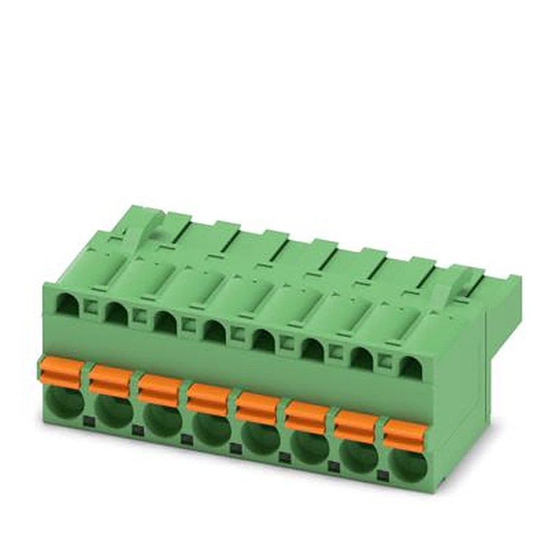 Phoenix Contact PCB Terminal Block, 8-Contact, 5 mm Pitch, 1 Row, 1909278