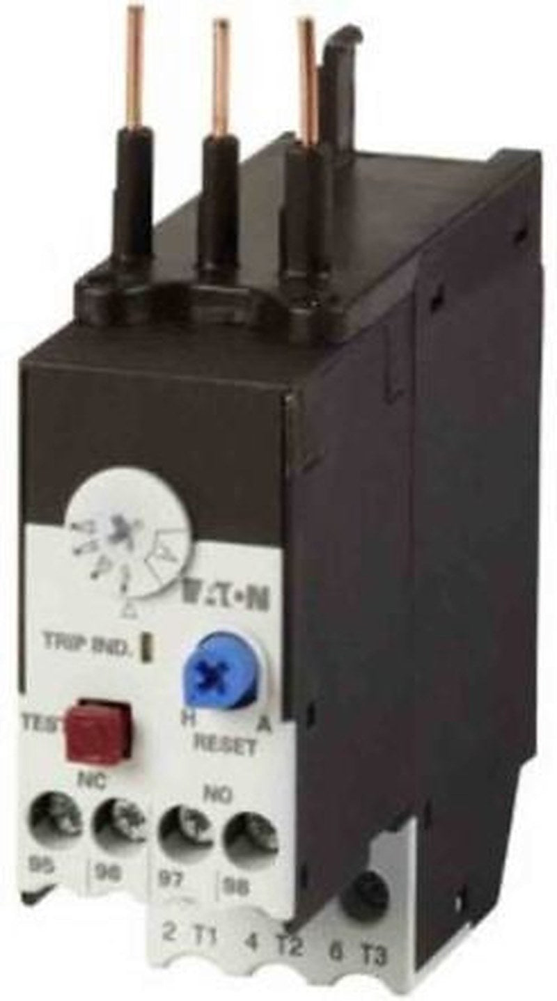Eaton, ZBT Overload Relay 1 NO/1 NC, 0.1A, 0.16 A F.L.C, 160mA Contact Rating, 60 W, 690V ac 1P