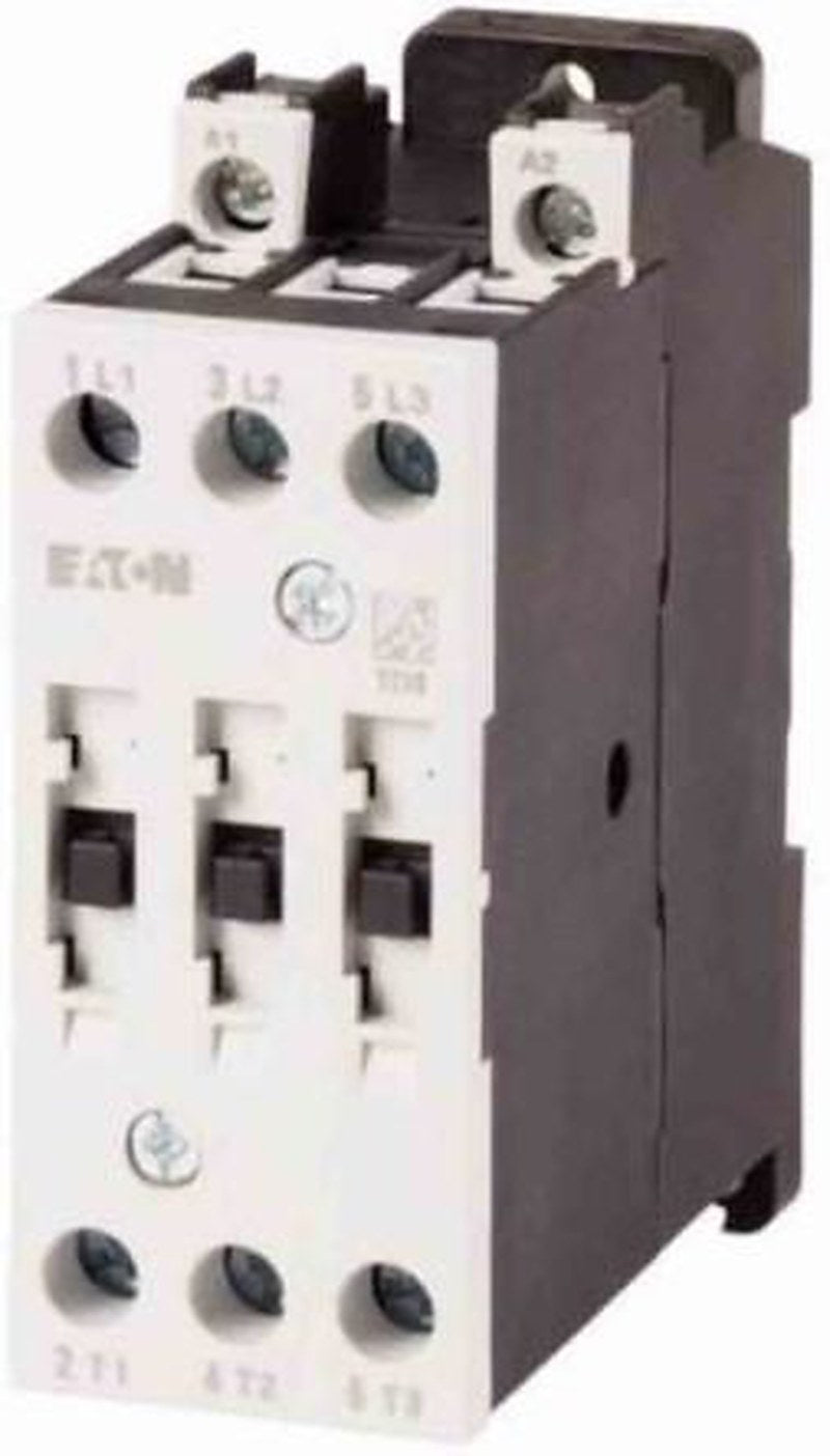 Eaton DILMT7 Contactor, 24V dc Coil, 3-Pole, 17 A, 7.5 kW 24V dc, 3 NO, 660V