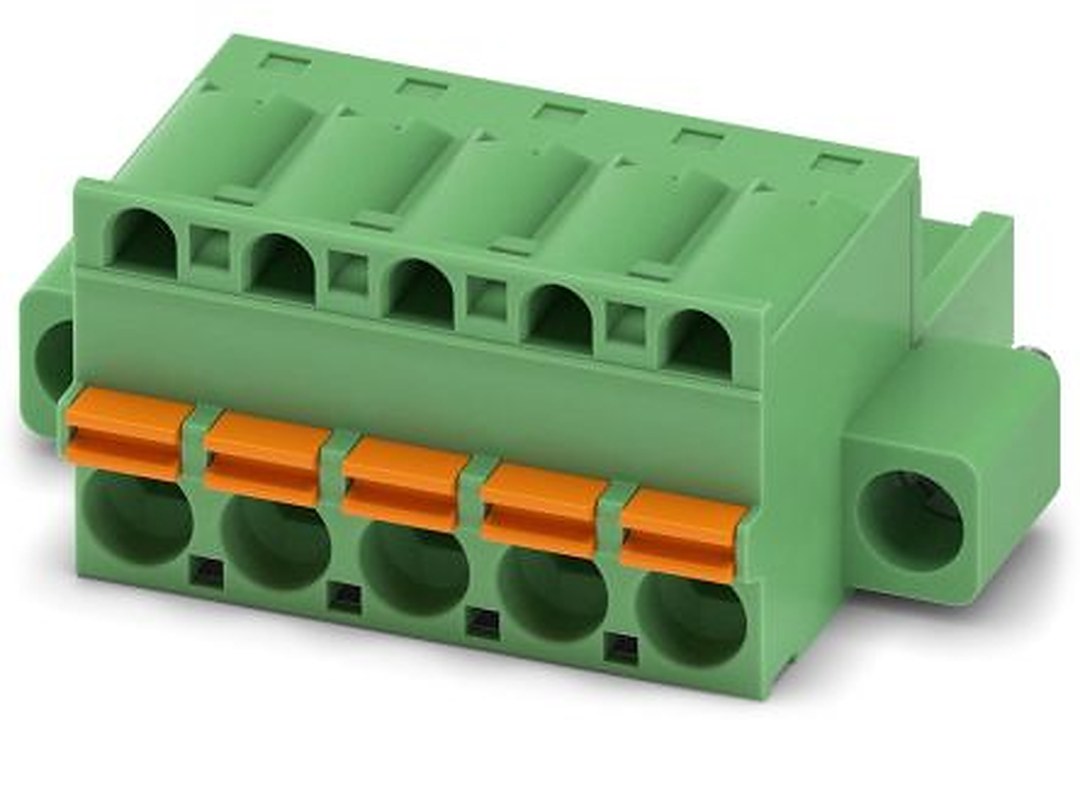 Phoenix Contact FKC Series PCB Connector, 5-Contact, 5 mm Pitch, 1 Row, 1910555