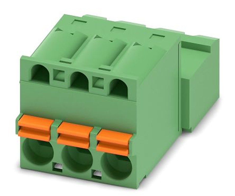 Phoenix Contact FKIC Series PCB Connector, 3-Contact, 5 mm Pitch, 1 Row, 1910681