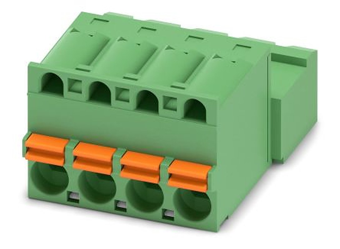 Phoenix Contact FKIC Series PCB Connector, 4-Contact, 5 mm Pitch, 1 Row, 1910694