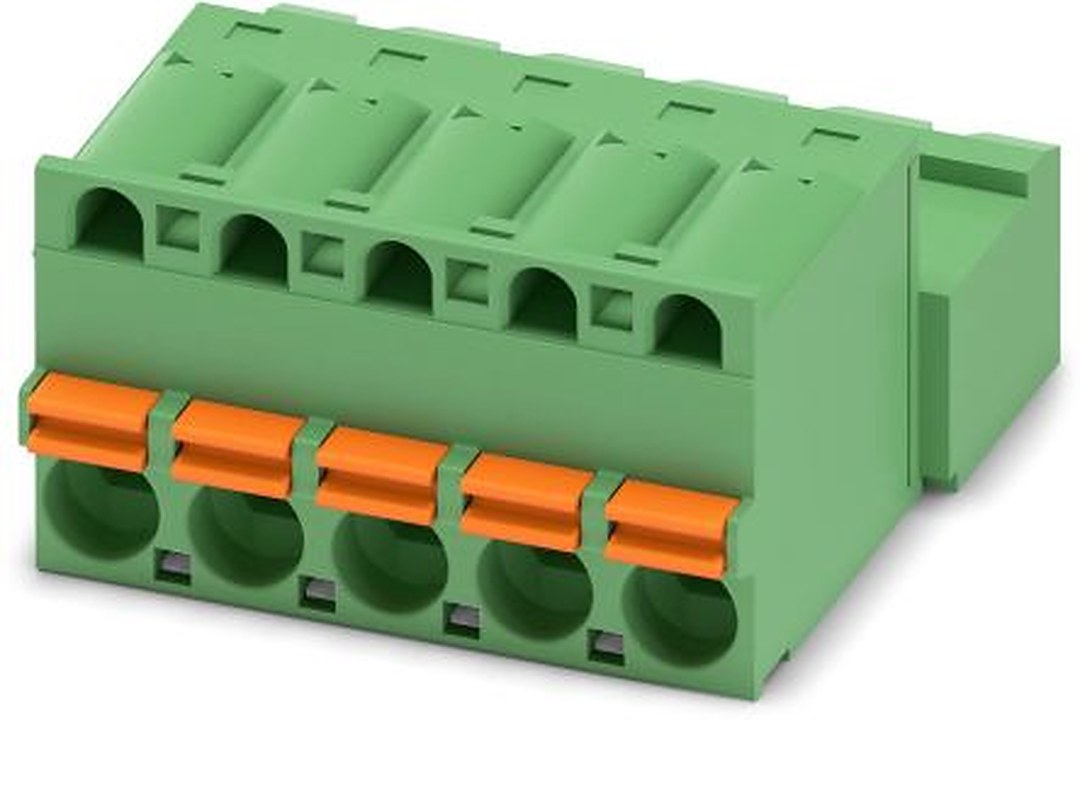 Phoenix Contact FKIC Series PCB Connector, 5-Contact, 5 mm Pitch, 1 Row, 1910704