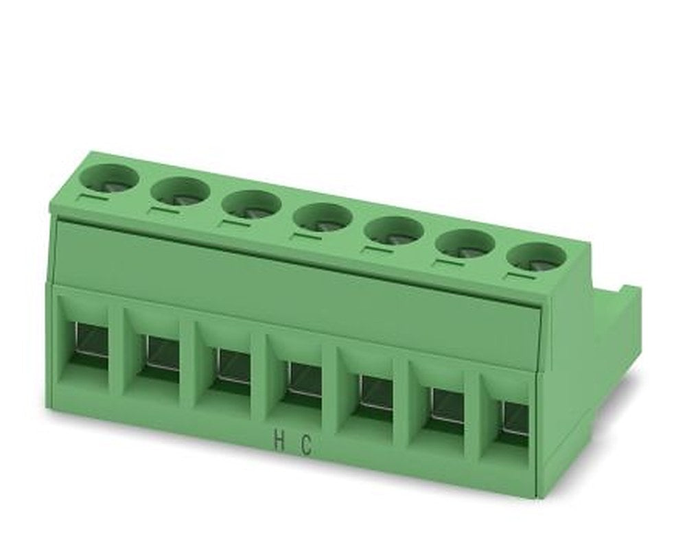 Phoenix Contact MSTB 2.5 HC/7-ST Series Pluggable Terminal Block, 7-Contact, 5 mm Pitch, 1 Row, 1911907