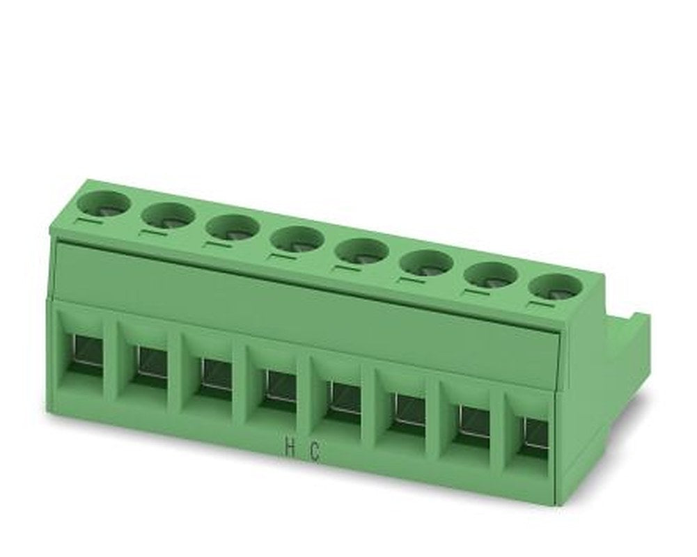 Phoenix Contact MSTB 2.5 HC/8-ST Series Pluggable Terminal Block, 8-Contact, 5 mm Pitch, 1 Row, 1911910
