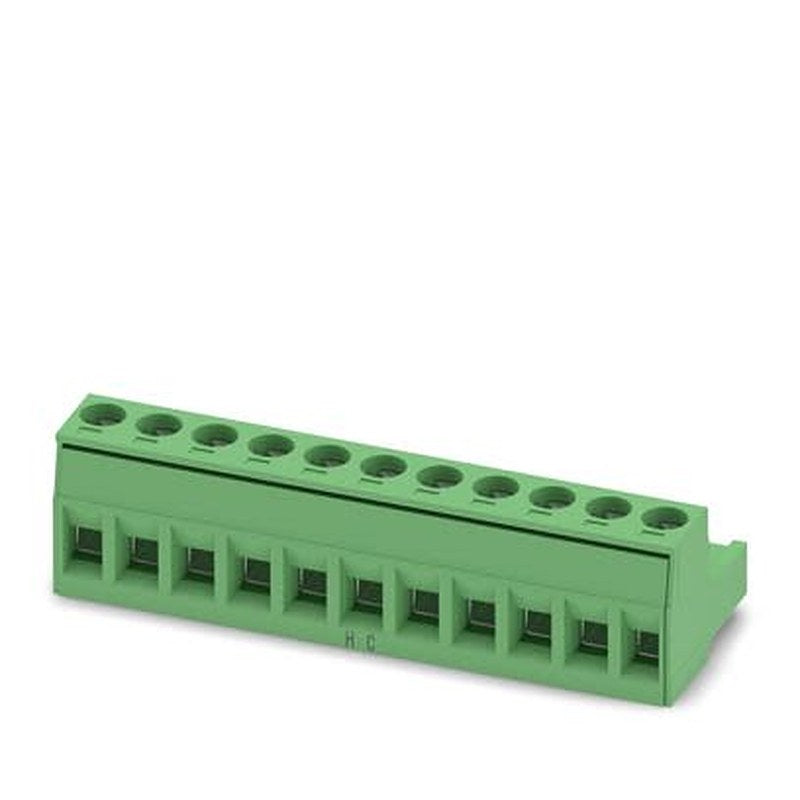 Phoenix Contact MSTB 2 Series PCB Connector, 11-Contact, 5.08 mm Pitch, Push-in, 1 Row Push-in Spring