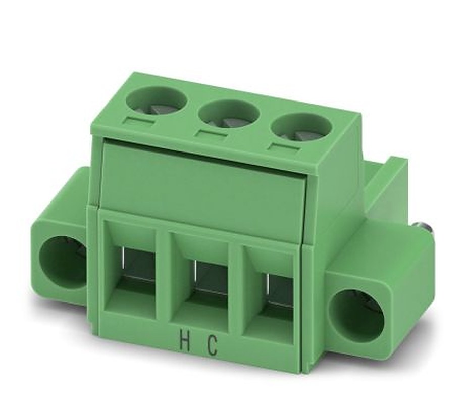 Phoenix Contact MSTB 2.5 HC/3-STF Series Pluggable Terminal Block, 3-Contact, 5 mm Pitch, 1 Row, 1912087
