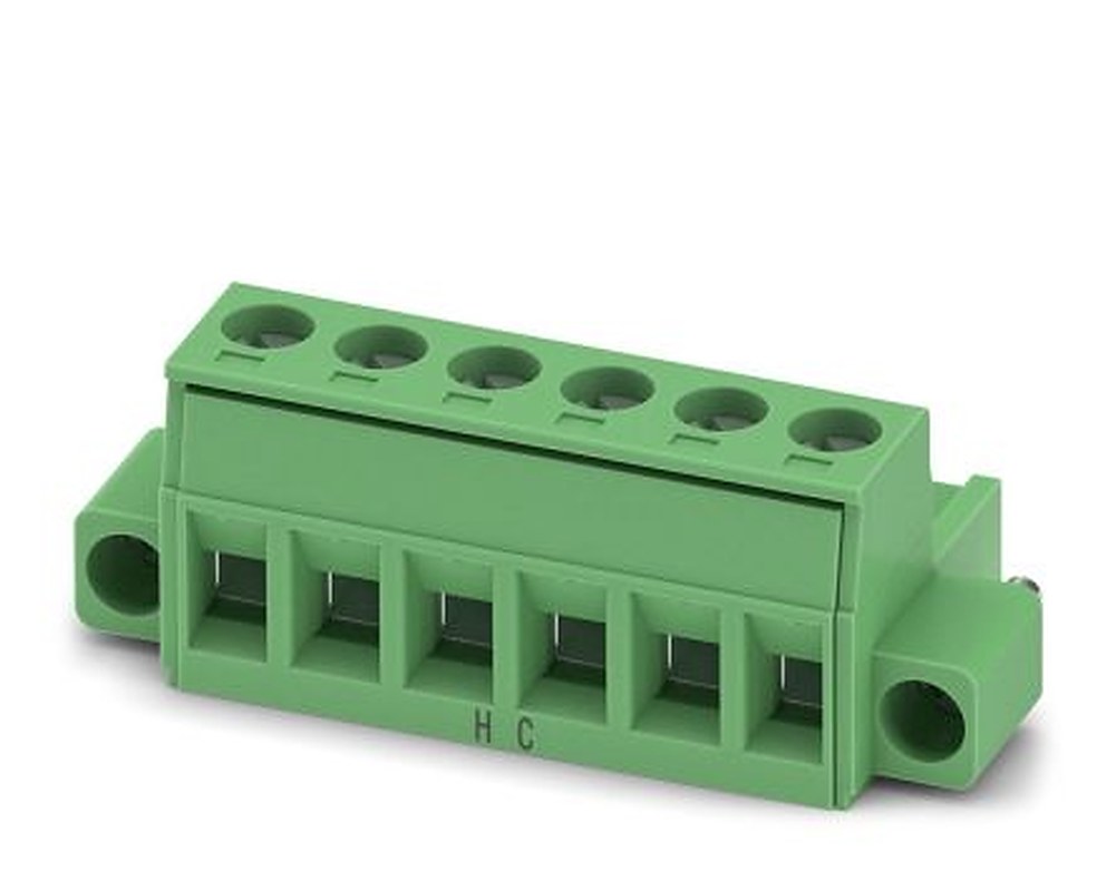 Phoenix Contact MSTB 2.5 HC/6-STF-5.08 Series Pluggable Terminal Block, 6-Contact, 5.08 mm Pitch, 1 Row, 1912223
