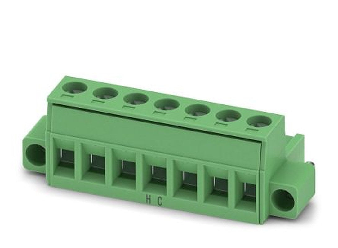 Phoenix Contact MSTB 2.5 HC/7-STF-5.08 Series Pluggable Terminal Block, 7-Contact, 5.08 mm Pitch, 1 Row, 1912236