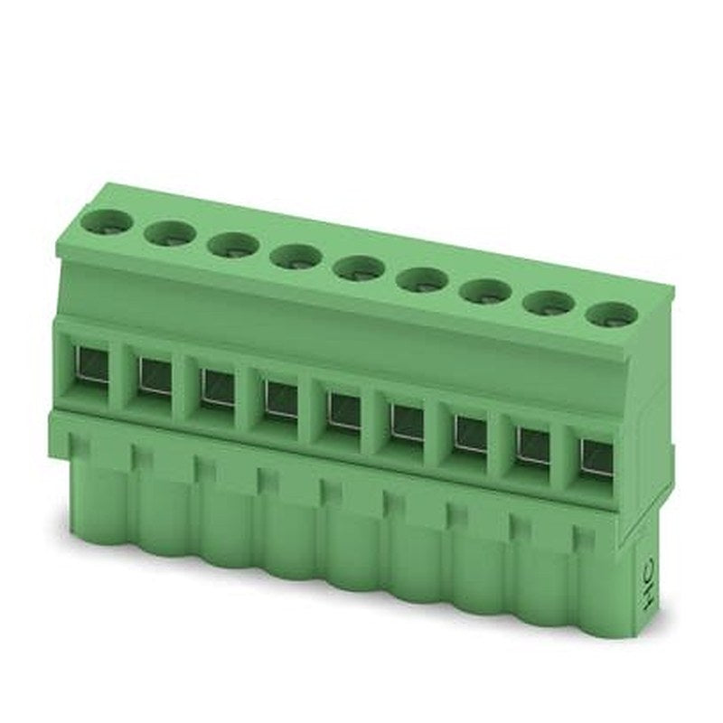 Phoenix Contact MVSTBW Series PCB Connector, 9-Contact, 1 Row, 5 mm Pitch Screw