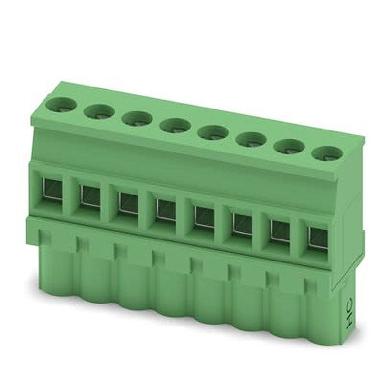 Phoenix Contact MVSTBR Series PCB Terminal Block, 8-Contact, 5.08 mm Pitch, Push-in, 1 Row Socket