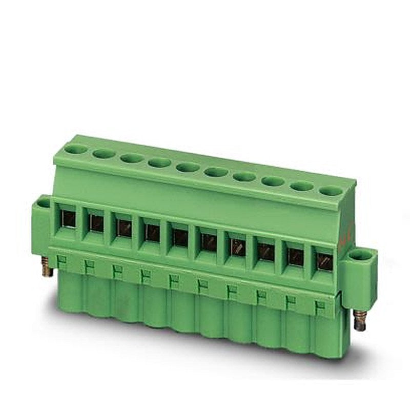 Phoenix Contact MVSTBW Series 90° Flange PCB Connector, 3-Contact, 1 Row, 5 mm Pitch Screw