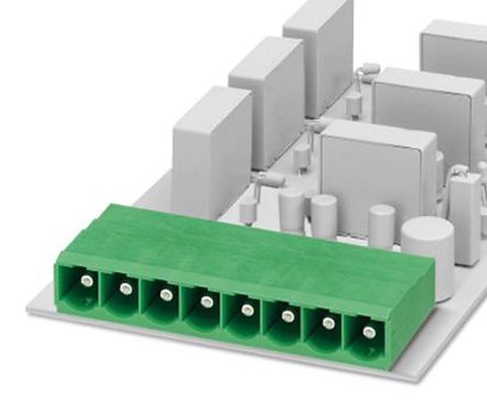 Phoenix Contact PC 6-16/5-G-10.16 Series Right Angle Through Hole PCB Header, 5 Contact(s), 10.16 mm Pitch, 1 Row,
