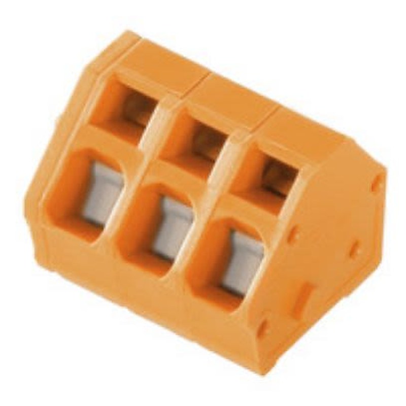 Weidmüller OMNIMATE Signal Series PCB Terminal Block, 3-Contact, 5 mm Pitch, Through Hole, 1 Row