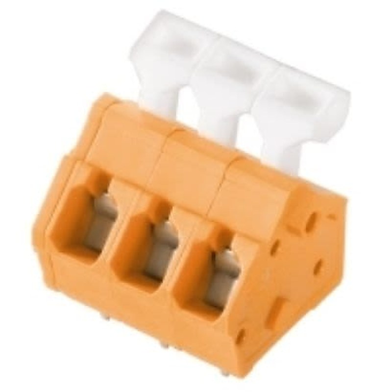 Weidmüller OMNIMATE Signal Series PCB Terminal Block, 3-Contact, 5 mm Pitch, Through Hole, 1 Row
