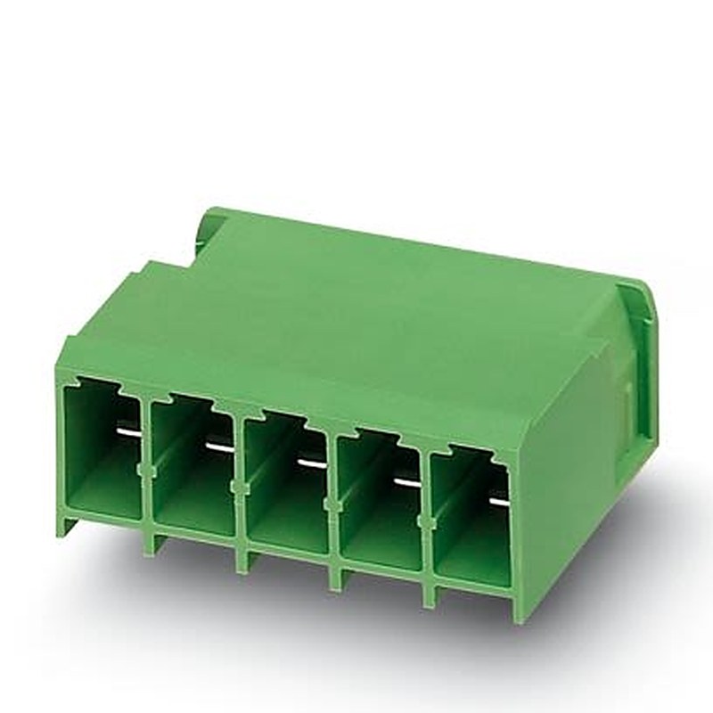 Phoenix Contact PC Series Straight Solder PCB Header, 3 Contact(s), 7.62 mm Pitch, 1 Row, Shrouded