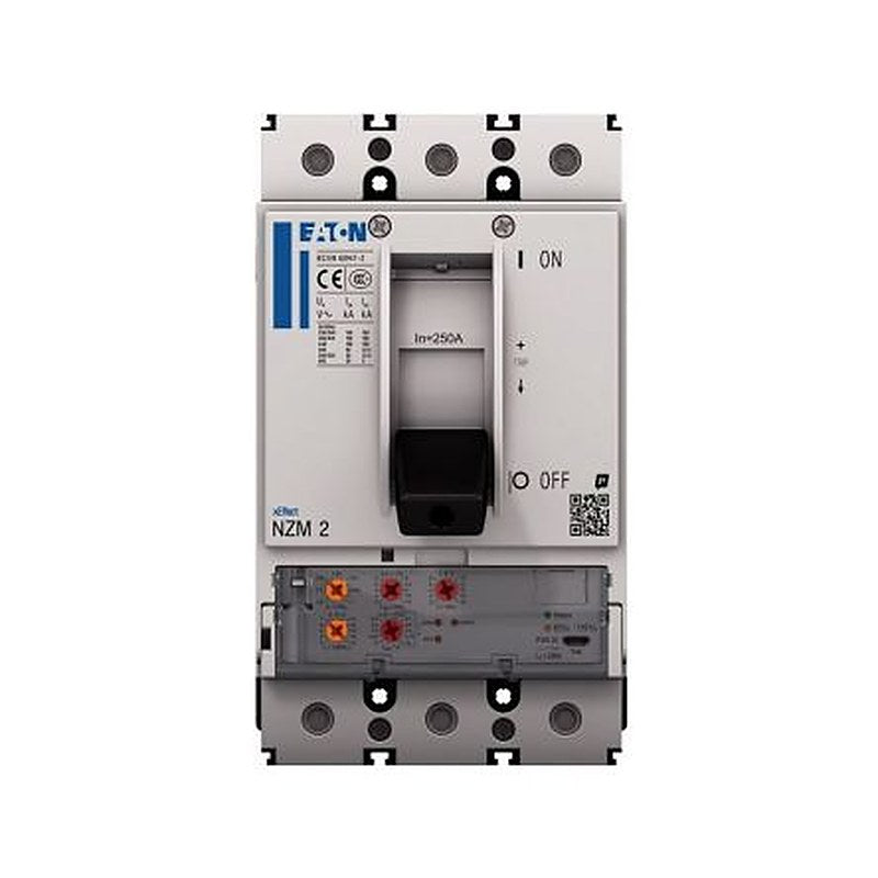 Eaton, NZM, NZM Molded Case Circuit Breaker 3-Pole 250A, Breaking Capacity 5 kA, Fixed