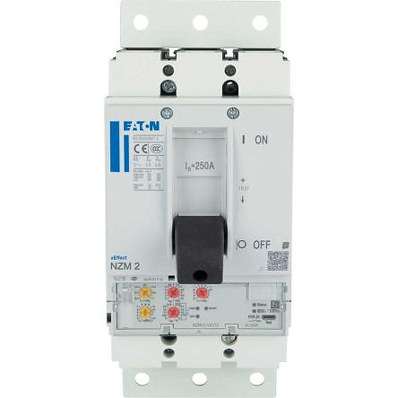 Eaton, NZM, NZM Molded Case Circuit Breaker 3-Pole 250A, Breaking Capacity 5 kA
