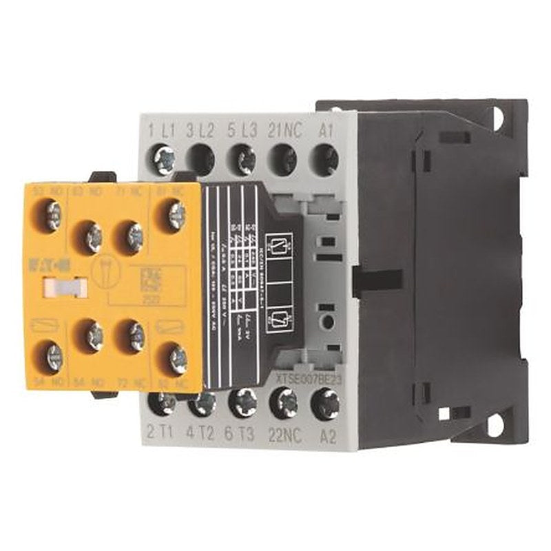 Eaton DILMS Contactor, 24V dc Coil, 3-Pole, 7 A, 3 kW 24V dc, 2 NO, 400V ac