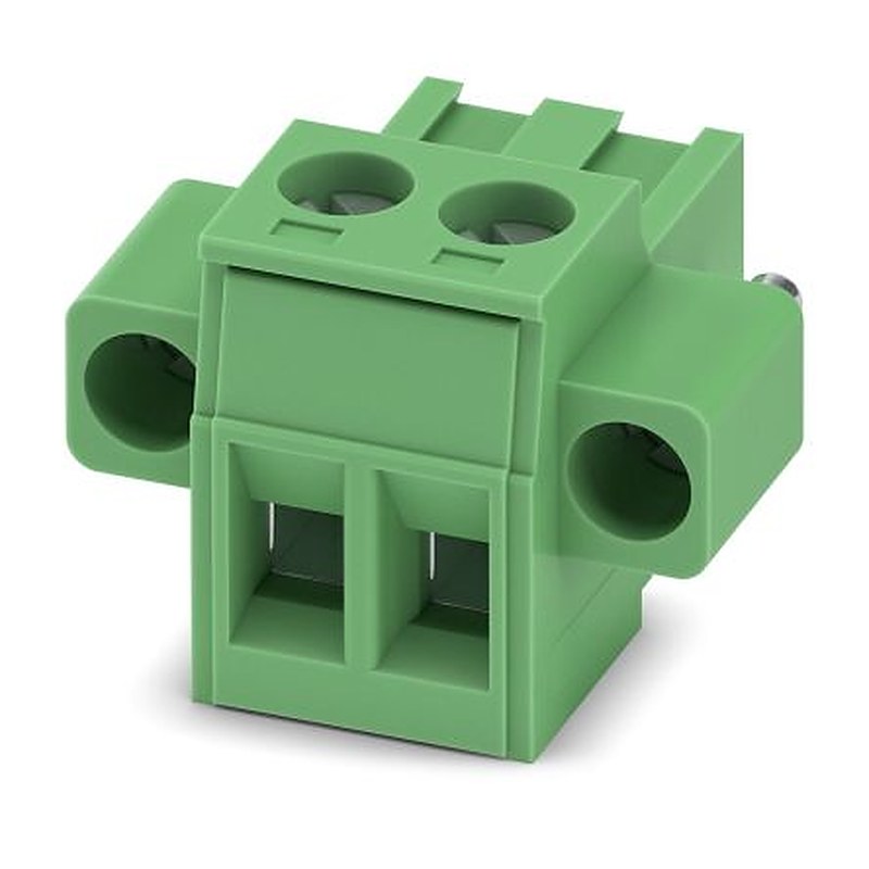 Phoenix Contact MSTBT 2.5/2-STF Series Pluggable Terminal Block, 2-Contact, 5 mm Pitch, 1 Row, 1919718