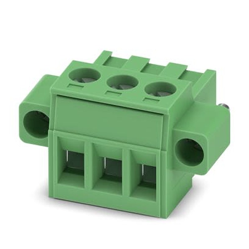 Phoenix Contact MSTBT 2 Series PCB Connector, 3-Contact, 5 mm Pitch, 1 Row Screw