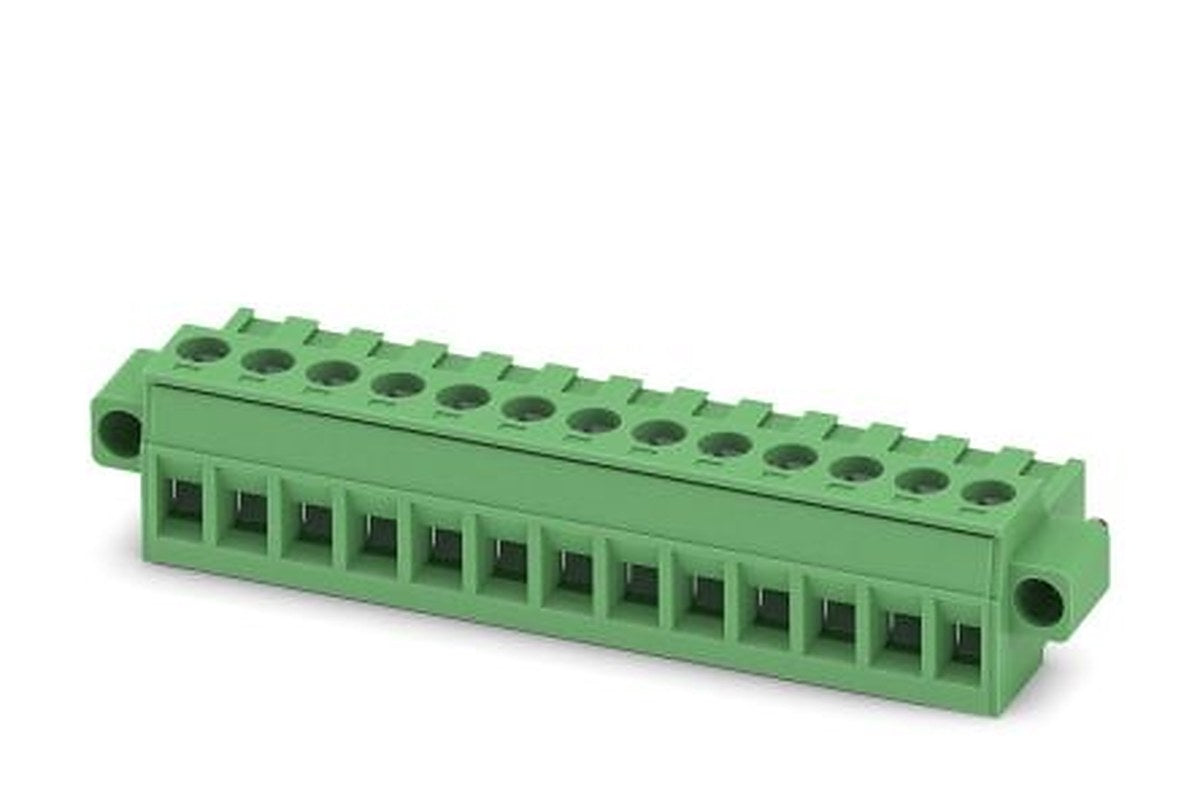 Phoenix Contact MSTBT 2.5/13-STF Series Pluggable Terminal Block, 13-Contact, 5 mm Pitch, 1 Row, 1919828