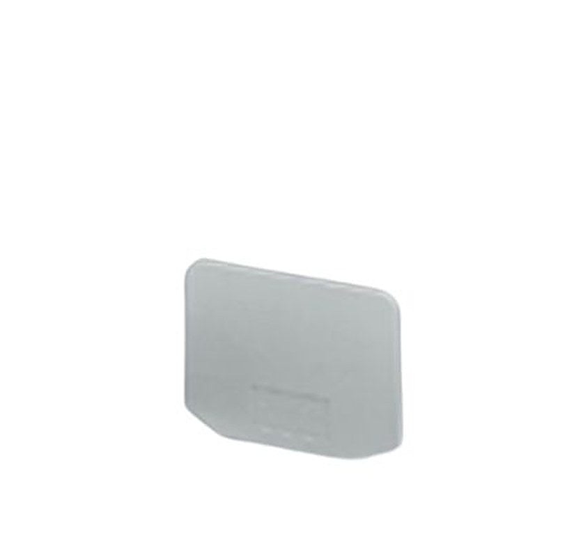 Phoenix Contact D-UVK 4 Series End Cover for Use with DIN Rail Terminal Blocks
